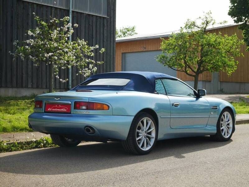 Gebraucht Aston Martin DB7 416 PS (305 kW) 2001 Blau Cabrio