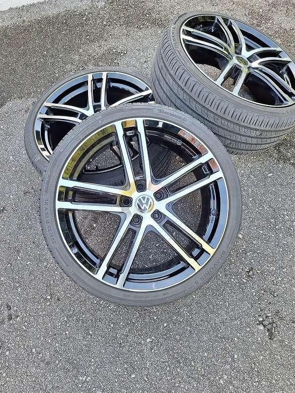 Gebraucht VW Golf VII Sport 110 PS (80 kW) 2017 Schwarz Kombi