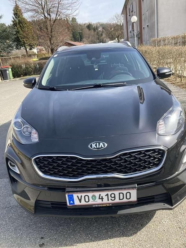 Gebraucht Kia Sportage Silver 136 PS (100 kW) 2021 Schwarz SUV