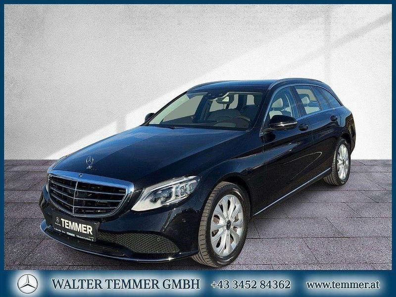 Gebraucht Mercedes C220 Exclusive 194 PS (142 kW) 2018 Schwarz Kombi