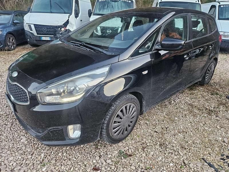 Schwarz Gebraucht 2014 Kia Carens Active Van / Kleinbus | € 3.800 - Bild 1/4