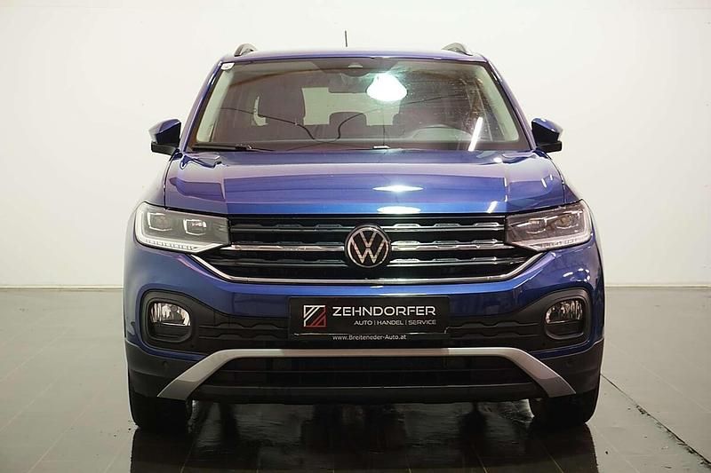 Gebraucht VW T-Cross Life 95 PS (69 kW) 2021 Blau SUV
