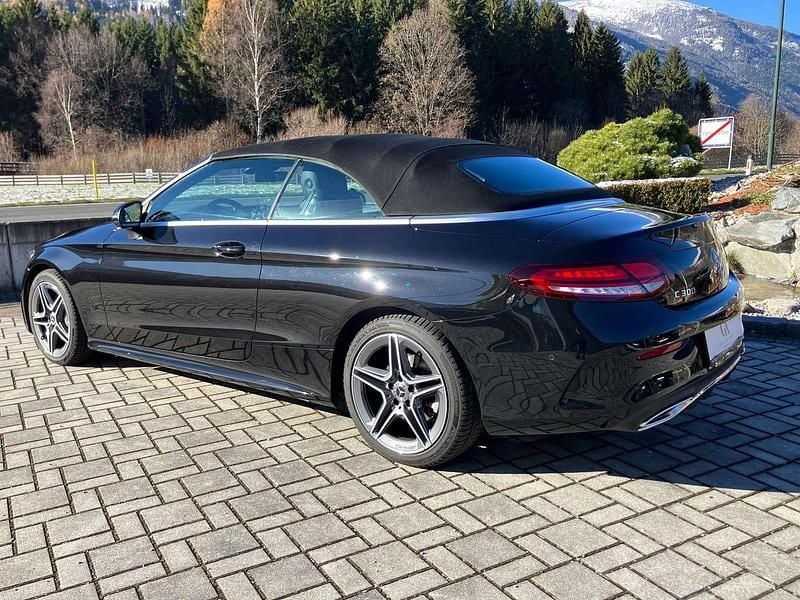 Gebraucht Mercedes C300 AMG line 258 PS (189 kW) 2019 Schwarz Cabrio