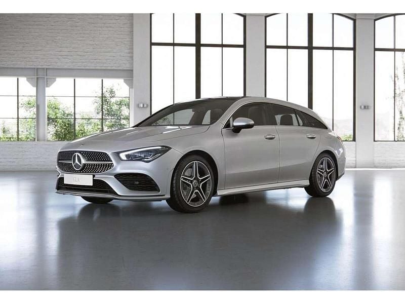 Weiß Gebraucht 2021 Mercedes CLA220 Shooting Brake Kombi | € 28.790 (Guter Preis) - Bild 1/4