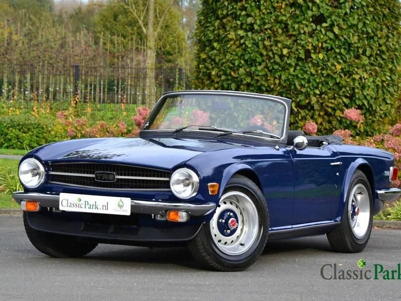 Blau Gebraucht 1975 Triumph TR6 Cabrio | € 26.900 - Bild 1/4