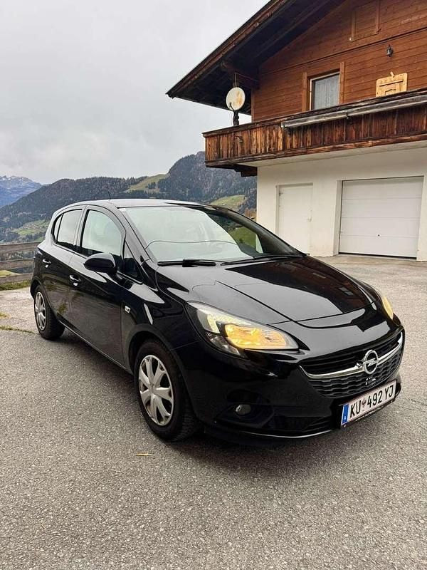 Gebraucht Opel Corsa Edition 69 PS (50 kW) 2016 Schwarz Limousine