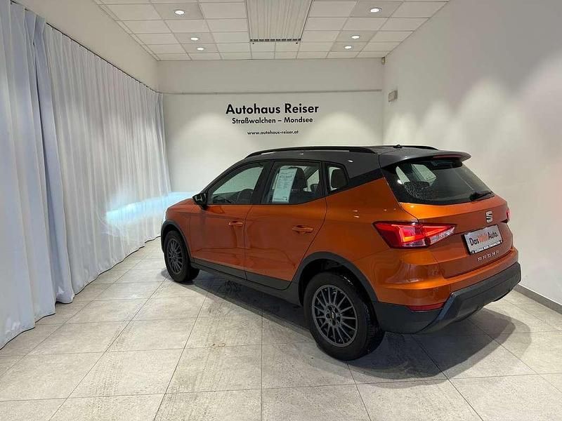 Gebraucht Seat Arona Style 95 PS (69 kW) 2018 Mittelorange  metallic SUV