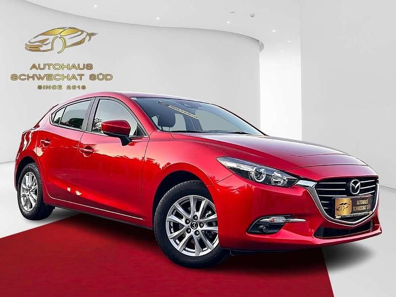 Rot Gebraucht 2017 Mazda 3 Inclusive Kleinwagen | € 11.699 (Guter Preis) - Bild 1/4