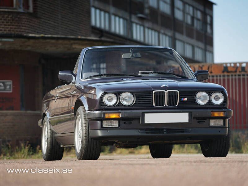 Gebraucht BMW 325 Cabriolet Impressive 170 PS (125 kW) 1989 Violett Cabrio