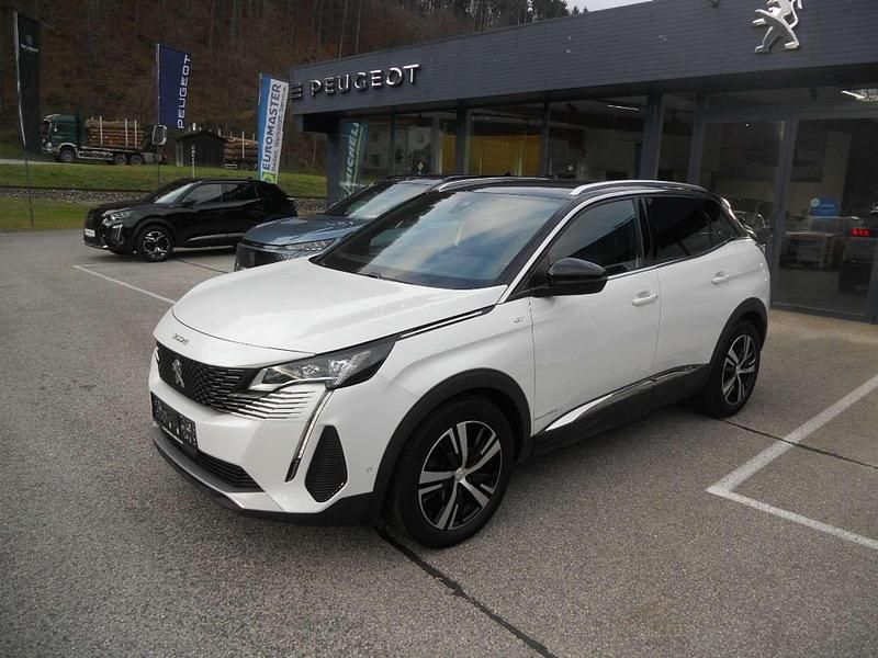 Weiß Gebraucht 2022 Peugeot 3008 GT SUV | € 25.990 (Teuer) - Bild 1/4