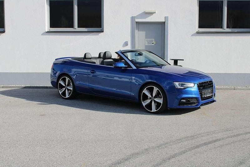Blau Gebraucht 2016 Audi A5 Cabriolet Cabrio | € 21.990 (Teuer) - Bild 1/4