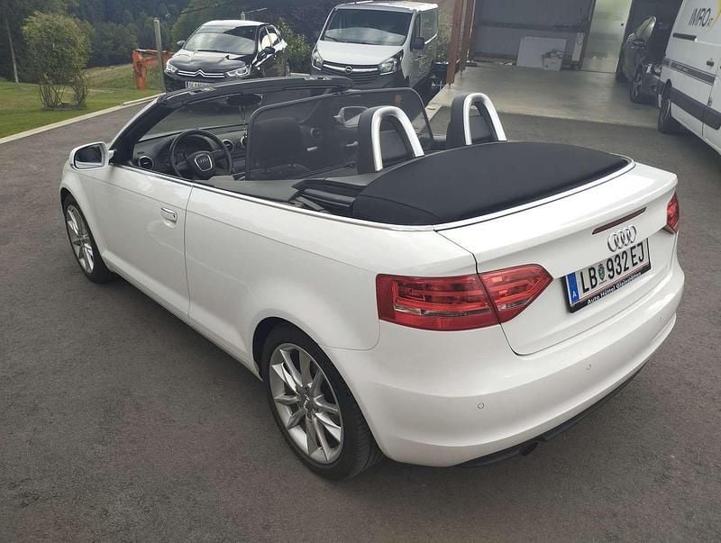 Gebraucht Audi A3 Cabriolet Comfort 105 PS (77 kW) 2012 Weiß Cabrio