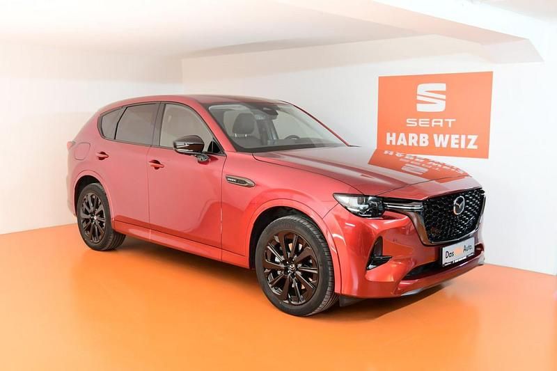 Mittelrot metallic Gebraucht 2022 Mazda CX-60 Homura-Line SUV | € 39.880 (Fairer Preis) - Bild 1/4