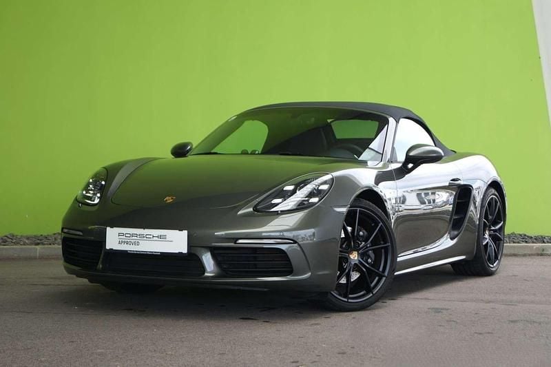 Gebraucht Porsche 718 Boxster 300 PS (220 kW) 2024 Dunkelgrün metallic Cabrio
