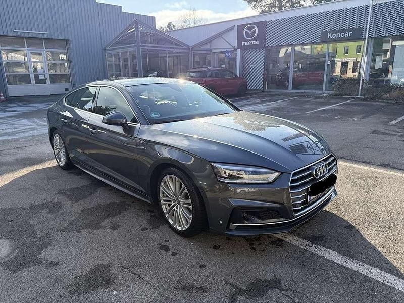 Grau Gebraucht 2018 Audi A5 Sportback Kleinwagen | € 22.500 (Guter Preis) - Bild 1/4