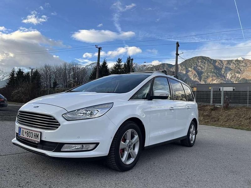 Gebraucht Ford Galaxy Titanium 150 PS (110 kW) 2016 Weiß Van / Kleinbus