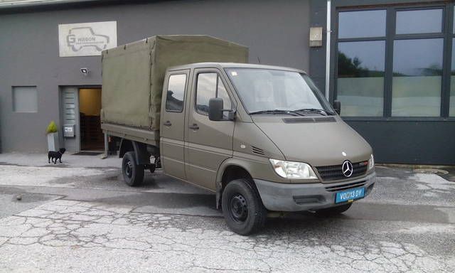 Verkauft Mercedes Sprinter 4x4 Allrad Gebraucht 2003 163 500 Km Gebraucht Mercedes Sprinter 4x4 Allrad Klima