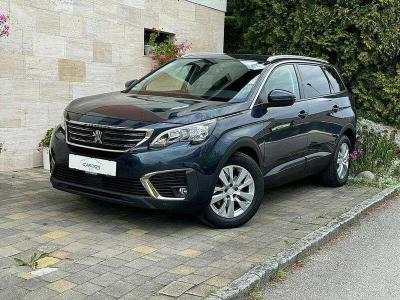 Gebraucht Peugeot 5008 Allure 131 PS (96 kW) 2018 Blau Van / Kleinbus