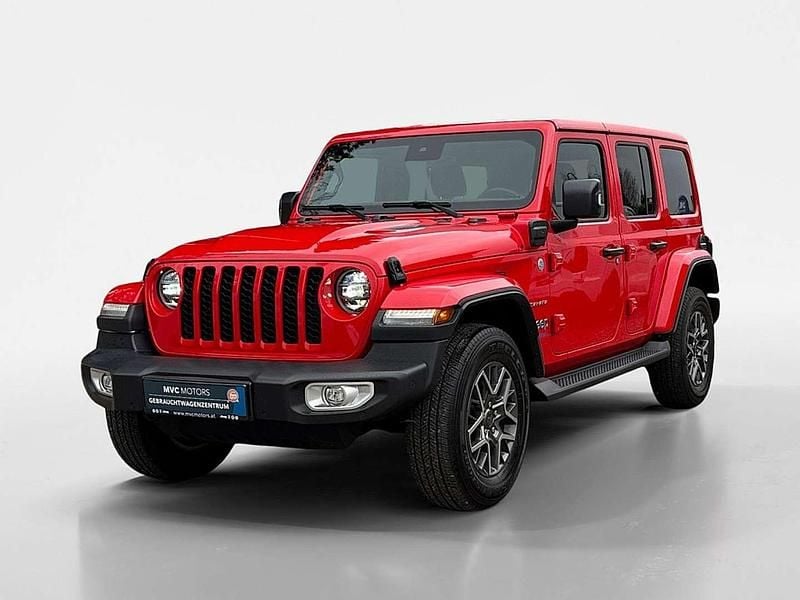 Rot Gebraucht 2022 Jeep Wrangler Sahara SUV | € 48.000 (Superpreis) - Bild 1/4