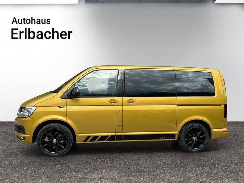 Gebraucht VW Multivan Edition 204 PS (150 kW) 2018 Dunkelgelb  metallic Van