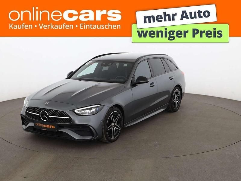 Gebraucht Mercedes C200 AMG line 163 PS (119 kW) 2022 Grau Kombi