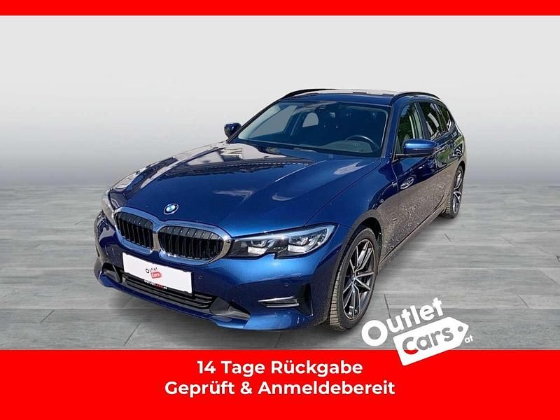 Blau Gebraucht 2021 BMW 318 Kombi | € 22.590 (Guter Preis) - Bild 1/4