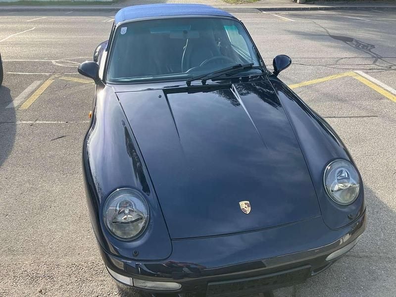 Gebraucht Porsche 993 271 PS (199 kW) 1995 Blau Cabrio