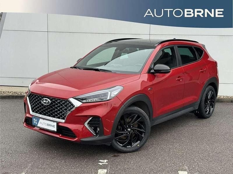 Gebraucht Hyundai Tucson N Line 136 PS (100 kW) 2019 Rot SUV