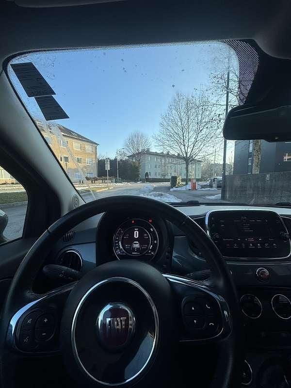 Gebraucht Fiat 500 Lounge 69 PS (50 kW) 2017 Grau Kleinwagen