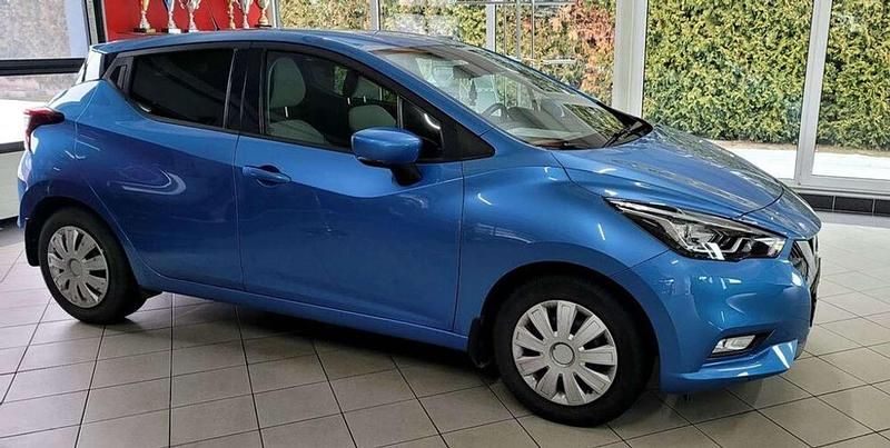 Gebraucht Nissan Micra Acenta 71 PS (52 kW) 2018 Blau Kleinwagen