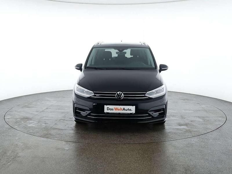 Gebraucht VW Touran Highline 150 PS (110 kW) 2022 Schwarz  metallic Van / Kleinbus
