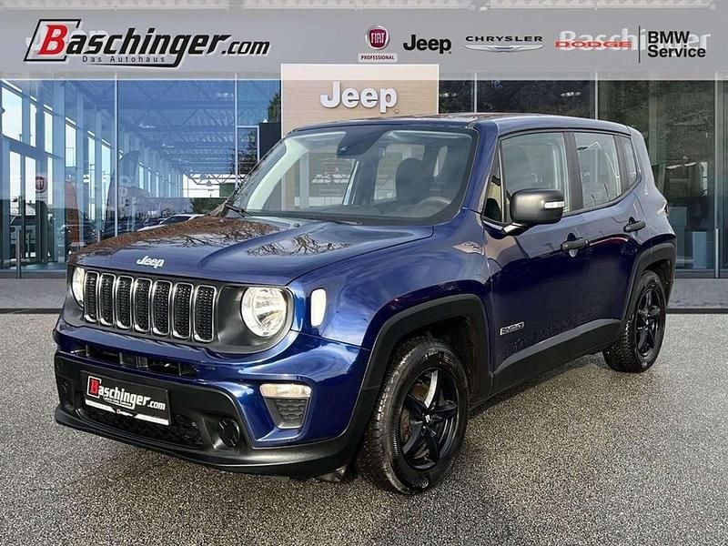 Blau Gebraucht 2019 Jeep Renegade Sport SUV | € 17.980 (Etwas zu teuer) - Bild 1/3