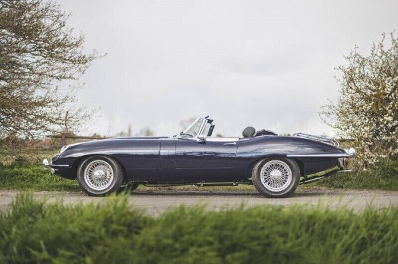 Gebraucht Jaguar E-Type 175 PS (128 kW) 1970 Dunkelblau Cabrio