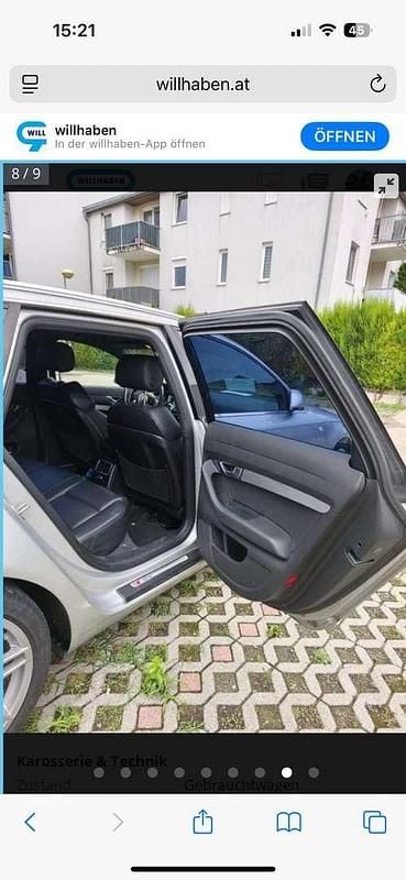 Silber Gebraucht 2009 Audi A6 S-Line Kombi | € 5.899 - Bild 1/4