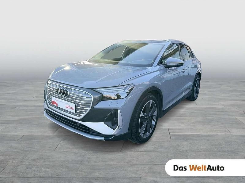 Mittelgrau normal Gebraucht 2021 Audi Q4 e-tron Ambiente SUV | € 34.950 (Fairer Preis) - Bild 1/4