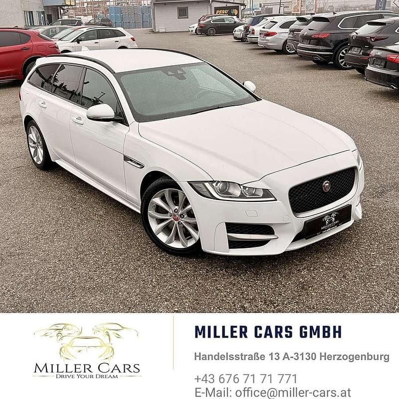 Gebraucht Jaguar XF Sportbrake R-Sport 179 PS (131 kW) 2018 Weiß Kombi