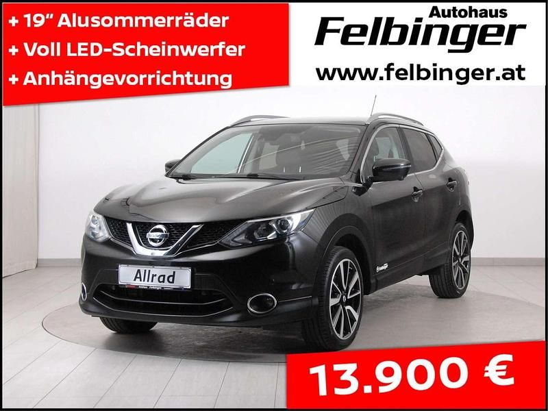 Schwarz Gebraucht 2016 Nissan Qashqai Tekna SUV | € 13.900 (Fairer Preis) - Bild 1/4