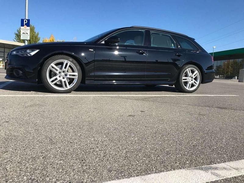 Schwarz Gebraucht 2015 Audi A6 S-Line Kombi | € 19.500 (Guter Preis) - Bild 1/4