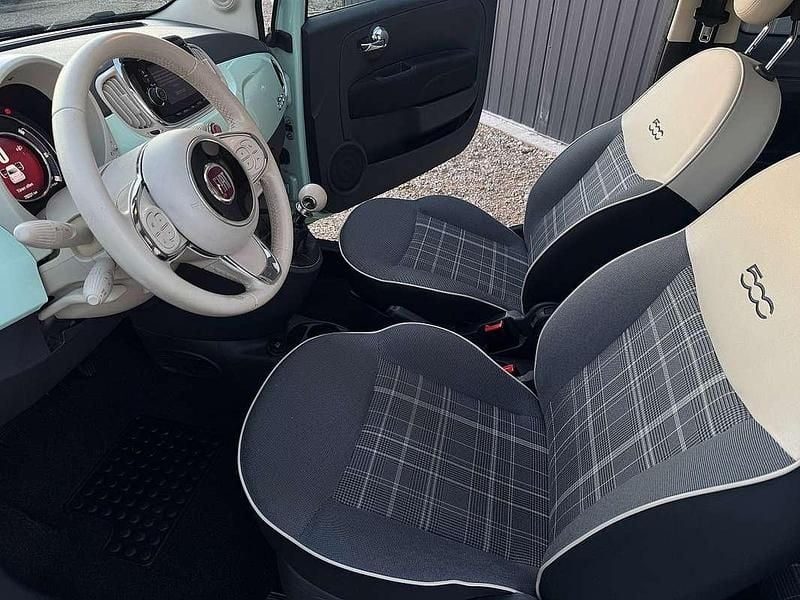 Gebraucht Fiat 500 Lounge 69 PS (50 kW) 2017 Grün Limousine