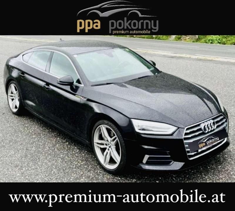 Schwarz Gebraucht 2019 Audi A5 Sportback S-Line Kleinwagen | € 27.990 (Guter Preis) - Bild 1/2