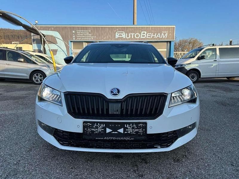 Gebraucht Skoda Superb SportLine 150 PS (110 kW) 2018 Weiß Kombi