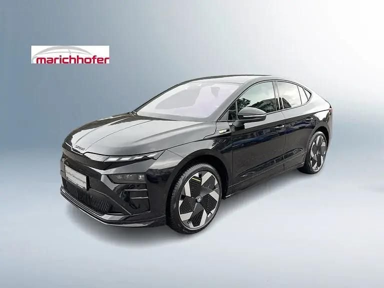 Schwarz metallicperleffektno Neu 2025 Skoda Enyaq iV RS SUV | € 55.490 (Fairer Preis) - Bild 1/4