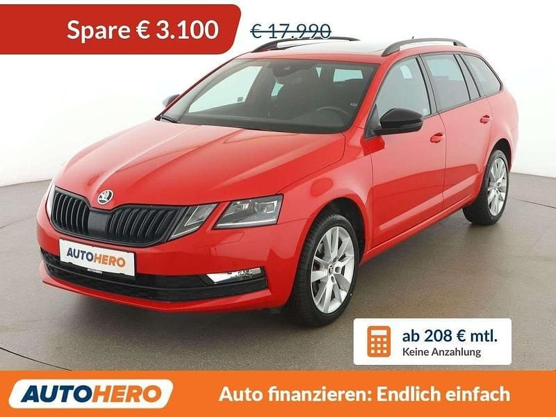 Gebraucht Skoda Octavia Style 116 PS (85 kW) 2020 Rot Kombi