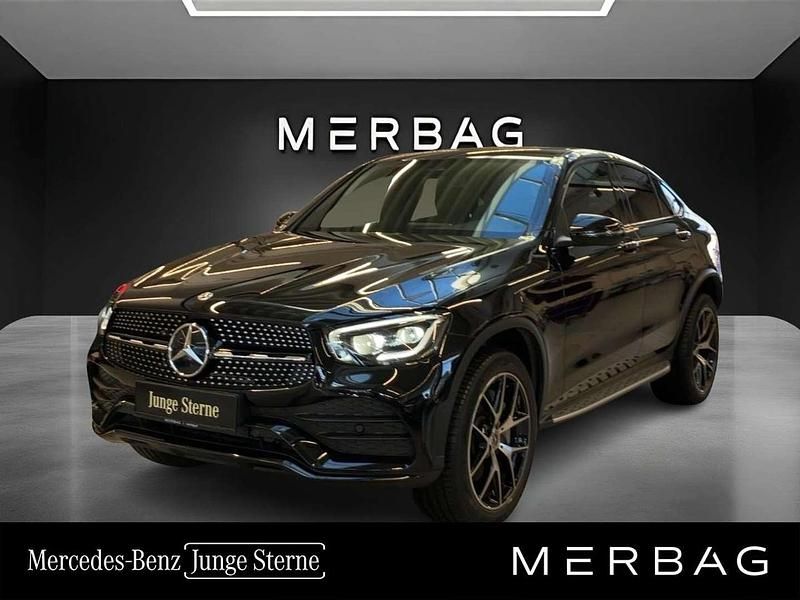Schwarz Gebraucht 2023 Mercedes GLC300e Coupé | € 58.990 (Teuer) - Bild 1/4