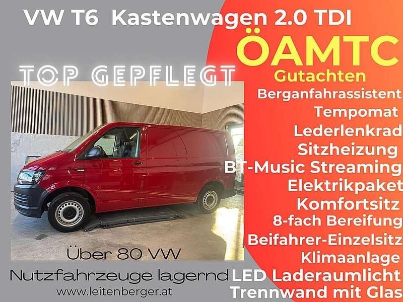 Gebraucht VW T6 102 PS (75 kW) 2019 Rot Van