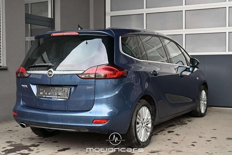 Gebraucht Opel Zafira Tourer Cosmo 170 PS (125 kW) 2015 Blau Van / Kleinbus