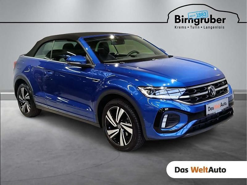 Blau Gebraucht 2025 VW T-Roc Cabriolet R-line Cabrio | € 45.990 (Fairer Preis) - Bild 1/4