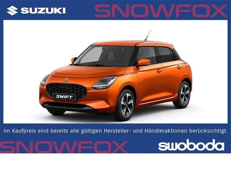 Neu Suzuki Swift 83 PS (61 kW) 2026 Orange Kleinwagen