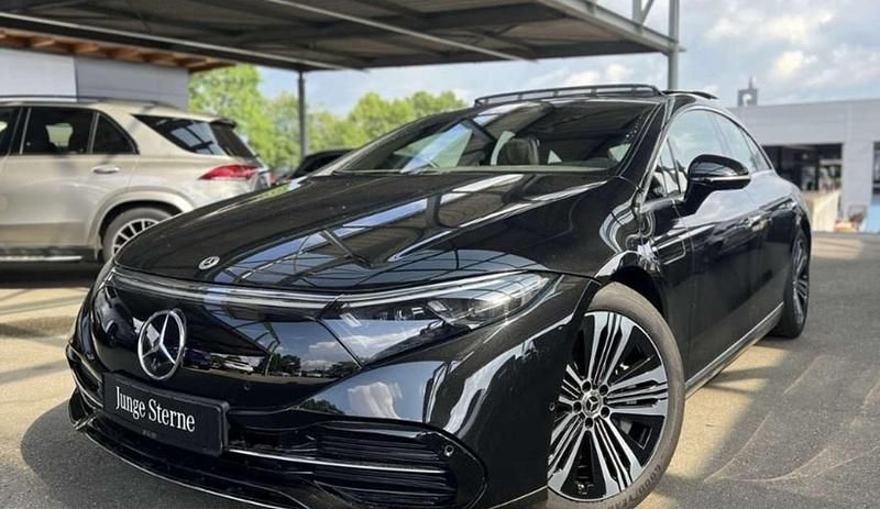 Schwarz Gebraucht 2022 Mercedes EQS350 Limousine | € 56.000 - Bild 1/4