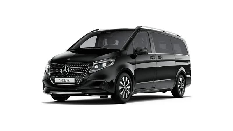 Obsidianschwarz meta Gebraucht 2025 Mercedes V250 Avantgarde Van / Kleinbus | € 80.990 (Fairer Preis) - Bild 1/1